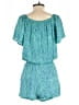 Assorted Brands 100% Rayon Teal Romper Size XS - photo 2