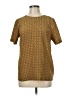 MICHAEL Michael Kors Tweed Brown Short Sleeve T-Shirt Size 6 - photo 1