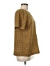 MICHAEL Michael Kors Tweed Brown Short Sleeve T-Shirt Size 6 - photo 4