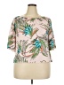 Becca Pink Short Sleeve Blouse Size XL (estimated) - photo 1