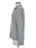 Lularoe Houndstooth Silver Long Sleeve Blouse Size M - photo 5