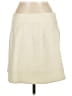 J.Crew 100% Wool Solid Ivory Wool Skirt Size 12 - photo 2
