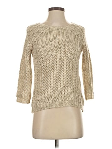 Knitted & Knotted Pullover Sweater (view 1)