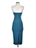 Zara Solid Blue Cocktail Dress Size S - photo 2