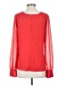 Rory Beca 100% Polyester Red Long Sleeve Blouse Size S - photo 2