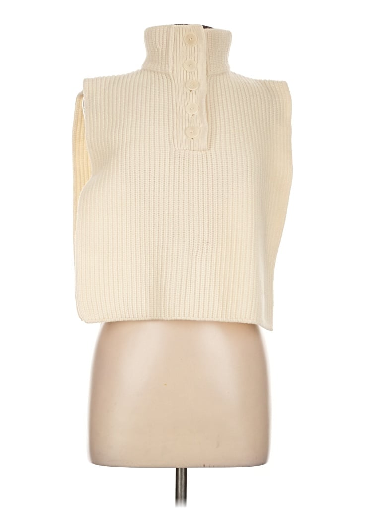 Pre-owned Sandro Sweater Vest In White