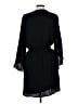 Jennifer Lopez 100% Polyester Solid Black Casual Dress Size L - photo 2