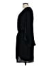 Jennifer Lopez 100% Polyester Solid Black Casual Dress Size L - photo 5