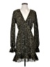 Buddy Love 100% Polyester Animal Print Brown Cocktail Dress Size S - photo 1