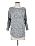 Market and Spruce Animal Print Silver Pullover Sweater Size S - photo 1