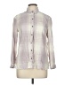 True Craft Checkered-gingham Ivory Long Sleeve Button-Down Shirt Size M - photo 1