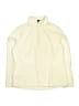 Lands' End 100% Polyester Ivory Turtleneck Sweater Size 14 - photo 1
