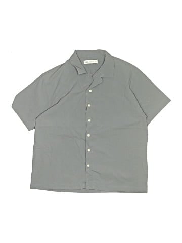Zara Short Sleeve Button-Down Shirt (view 1)