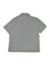 Zara Solid Gray Short Sleeve Button-Down Shirt Size 11 - 12 - photo 2