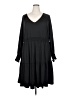 Unbranded Solid Black Casual Dress Size 5X - photo 1