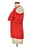 AGB Red Sleeveless Blouse Size S - photo 5