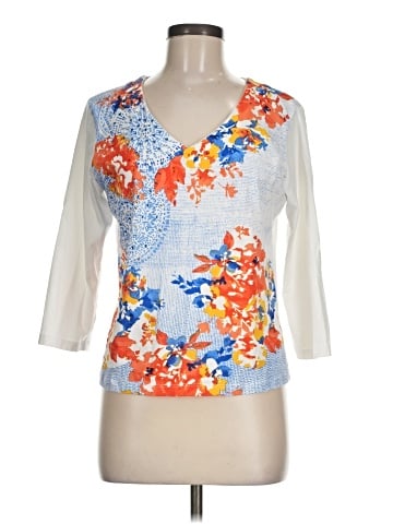 Hearts of Palm Woman 3/4 Sleeve T-Shirt (view 1)
