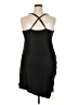 Shein Curve 100% Polyester Solid Black Cocktail Dress Size 18 Plus (3) - photo 2