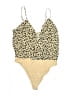 WAYF Yellow Bodysuit Size XL - photo 1