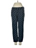 Old Navy Print Blue Casual Pants Size 4 - photo 1