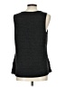 Ecru Silver Gray Sleeveless Blouse Size L - photo 2