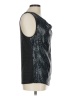 Ecru Silver Gray Sleeveless Blouse Size L - photo 4