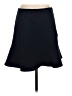 J.Crew 100% Polyester Solid Black Casual Skirt Size 4 - photo 2