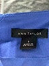 Ann Taylor 100% Polyester Blue Long Sleeve Blouse Size S - photo 7