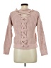Moral Fiber 100% Polyester Pink Pullover Sweater Size L - photo 2