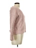 Moral Fiber 100% Polyester Pink Pullover Sweater Size L - photo 4