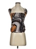 Princess Polly Gray Brown Short Sleeve Top Size 0 - photo 1