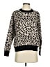T Tahari Animal Print Black Pullover Sweater Size S - photo 1