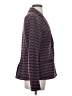 by Stacy London Chevron-herringbone Purple Blazer Size S - photo 4