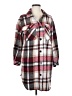Maurices Plaid Pink Coat Size S - photo 1