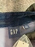 Gap 100% Polyester Blue Black Casual Dress Size L (tall) - photo 7