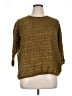 Pink Martini Metallic Gold Pullover Sweater Size XL - photo 1