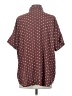 Sonnet James Polka Dots Brown Short Sleeve Button-Down Shirt Size S - photo 2