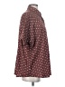 Sonnet James Polka Dots Brown Short Sleeve Button-Down Shirt Size S - photo 4