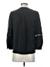 Joie 100% Silk Black 3/4 Sleeve Silk Top Size XS - photo 2