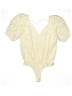 ASTR The Label 100% Polyester Ivory Short Sleeve Blouse Size S - photo 1