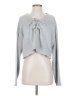 Blue Blush Gray Cardigan Size S - photo 1