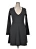 Forever 21 Plus Solid Gray Casual Dress Size 1X - photo 1