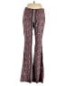 Rainbow Print Red Casual Pants Size 00 (estimated) - photo 1