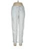 Joie 100% Linen Silver Linen Pants Size L - photo 1