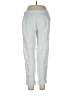 Joie 100% Linen Silver Linen Pants Size L - photo 2