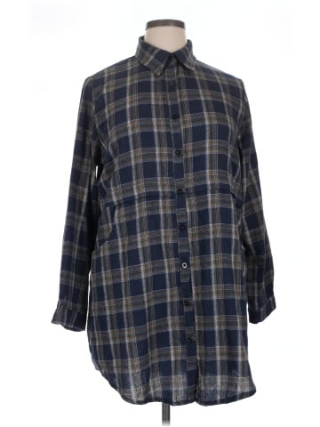 HOTOUCH 3/4 Sleeve Button-Down Shirt (view 1)