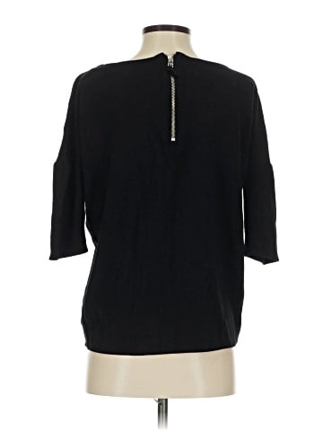 Velvet 3/4 Sleeve Top (view 2)