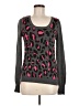 Nicki Minaj Animal Print Gray Pullover Sweater Size M - photo 1