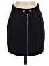 Rebecca Taylor Solid Black Casual Skirt Size 4 - photo 1