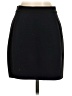 Rebecca Taylor Solid Black Casual Skirt Size 4 - photo 2